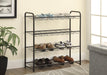 Vivian 3-drawer Shoe Cabinet Black - De Avenue Furniture