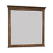 Franco Rectangular Dresser Mirror Burnished Oak - De Avenue Furniture