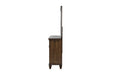 Franco 5-drawer Dresser with 2 Louvered Doors Burnished Oak - De Avenue Furniture