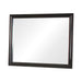 Barzini Rectangular Dresser Mirror Black - De Avenue Furniture