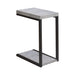 Beck Accent Table Cement and Black - De Avenue Furniture