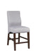 Mulberry Upholstered Counter Height Stools Grey and Cappuccino (Set of 2) - De Avenue Furniture