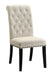 Alana Tufted Back Upholstered Side Chairs Beige (Set of 2) - De Avenue Furniture