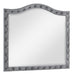 Deanna Button Tufted Dresser Mirror Grey - De Avenue Furniture