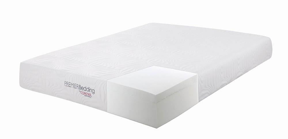 Key Full Memory Foam Mattress White - De Avenue Furniture
