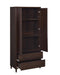Wadeline 2-door Tall Accent Cabinet Rustic Tobacco - De Avenue Furniture