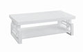Schmitt Rectangular Coffee Table High Glossy White - De Avenue Furniture