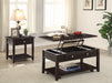 Bradford Square 1-shelf End Table Walnut - De Avenue Furniture