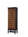 Lovegood 2-door Accent Cabinet Rich Brown and Black - De Avenue Furniture