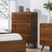 Robyn 5-drawer Chest Dark Walnut - De Avenue Furniture