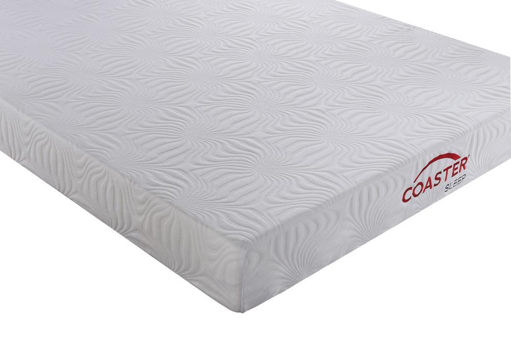 Keegan Twin Long Memory Foam Mattress White - De Avenue Furniture