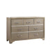 Beaumont 7-drawer Rectangular Dresser Champagne - De Avenue Furniture