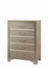 Beaumont 5-drawer Rectangular Chest Champagne - De Avenue Furniture
