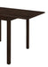 Kelso Rectangular Dining Table with Drop Leaf Cappuccino - De Avenue Furniture