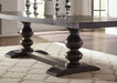 Phelps Rectangular Dining Table Antique Noir - De Avenue Furniture