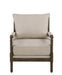 Blanchett Cushion Back Accent Chair Beige and Natural - De Avenue Furniture