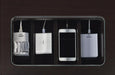 Halston Rectangular Connect-it Office Desk Cappuccino - De Avenue Furniture