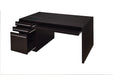 Halston 3-drawer Connect-it Office Desk Cappuccino - De Avenue Furniture