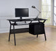 Weaving 2-drawer Computer Desk Black - De Avenue Furniture