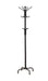 Collier 12-hook Coat Rack Black - De Avenue Furniture