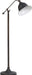 Eduardo Bell Shade Floor Lamp Dark Bronze - De Avenue Furniture