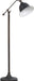 Eduardo Bell Shade Floor Lamp Dark Bronze - De Avenue Furniture