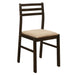 Bucknell 3-piece Dining Set with Drop Leaf Cappuccino and Tan - De Avenue Furniture