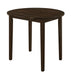 Bucknell 3-piece Dining Set with Drop Leaf Cappuccino and Tan - De Avenue Furniture