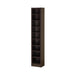 Eliam Rectangular Bookcase with 2 Fixed Shelves Cappuccino - De Avenue Furniture