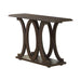Shelly C-shaped Base Sofa Table Cappuccino - De Avenue Furniture