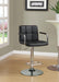 Palomar Adjustable Height Bar Stool Black and Chrome - De Avenue Furniture