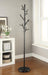 Clover 18-Hook Coat Rack Black - De Avenue Furniture