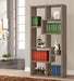 Theo 10-shelf Bookcase Weathered Grey - De Avenue Furniture