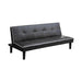 Katrina Tufted Upholstered Sofa Bed Black - De Avenue Furniture