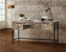 Kemper 4-drawer Writing Desk Salvaged Cabin - De Avenue Furniture