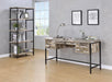 Kemper 4-drawer Writing Desk Salvaged Cabin - De Avenue Furniture