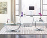 Danville U-shaped Coffee Table Chrome - De Avenue Furniture