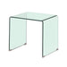 Ripley Square End Table Clear - De Avenue Furniture
