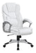Kaffir Adjustable Height Office Chair White and Silver - De Avenue Furniture