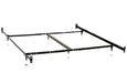 Esme Queen / Eastern King Bed Frame Black - De Avenue Furniture