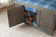 Wrangle Hill Twin Storage Bed Gun Smoke - De Avenue Furniture