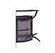 Dallas 2-shelf Home Bar Smoked and Black Glass - De Avenue Furniture