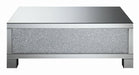 Gillian Rectangular Coffee Table Clear Mirror - De Avenue Furniture