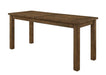 Coleman Counter Height Table Rustic Golden Brown - De Avenue Furniture