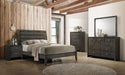 Serenity Full Panel Bed Mod Grey - De Avenue Furniture