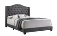 Sonoma Camel Back Queen Bed Grey - De Avenue Furniture