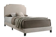 Tamarac Upholstered Nailhead Full Bed Beige - De Avenue Furniture