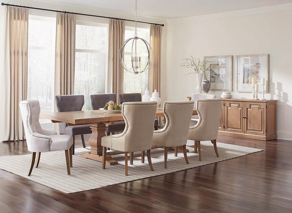 Baney Tufted Upholstered Dining Chair Beige - De Avenue Furniture