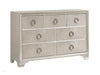 Salford 7-drawer Dresser Metallic Sterling - De Avenue Furniture