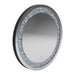 Landar Round Wall Mirror Silver - De Avenue Furniture